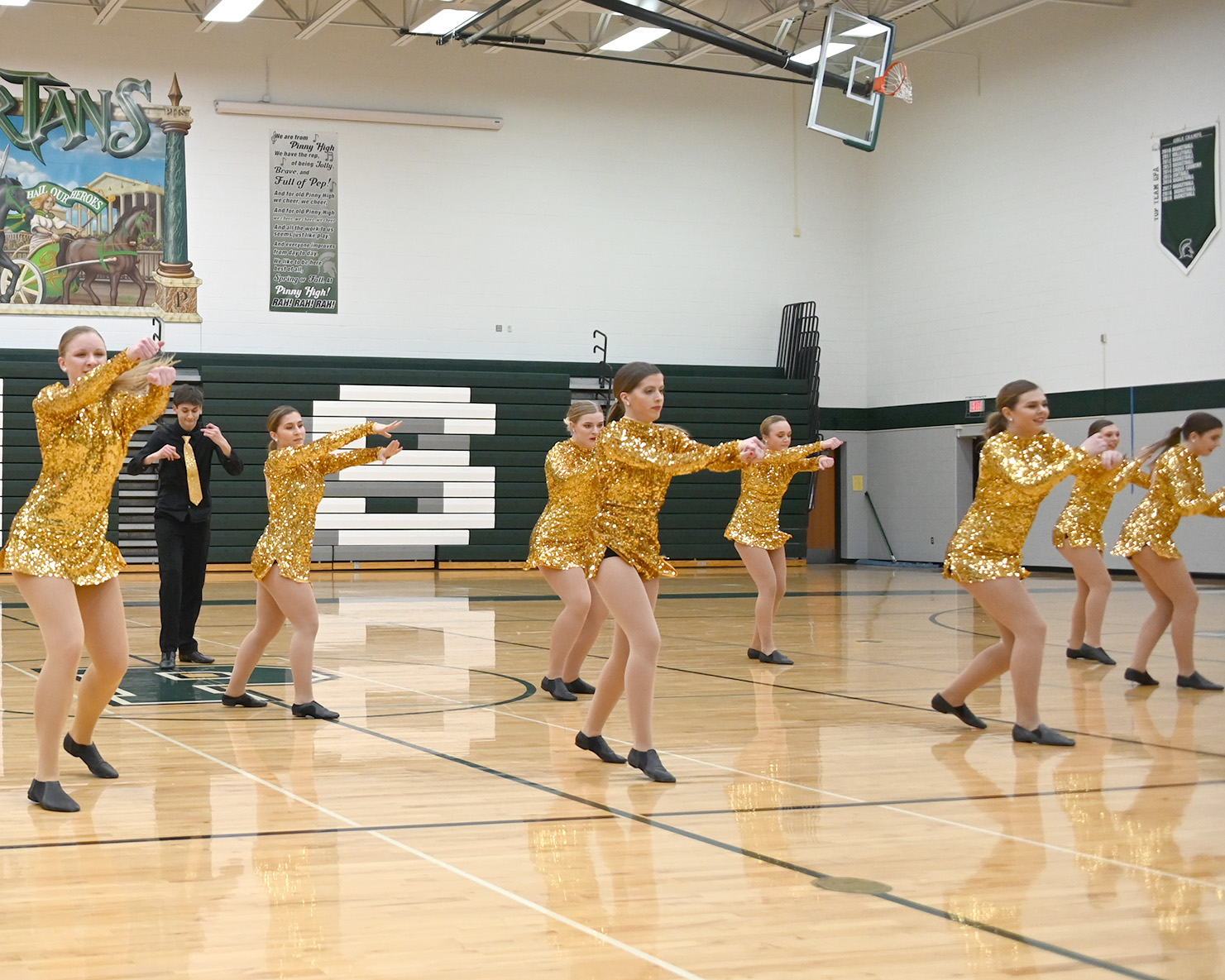Dance Team, 12/10/19 The Pinconning Journal